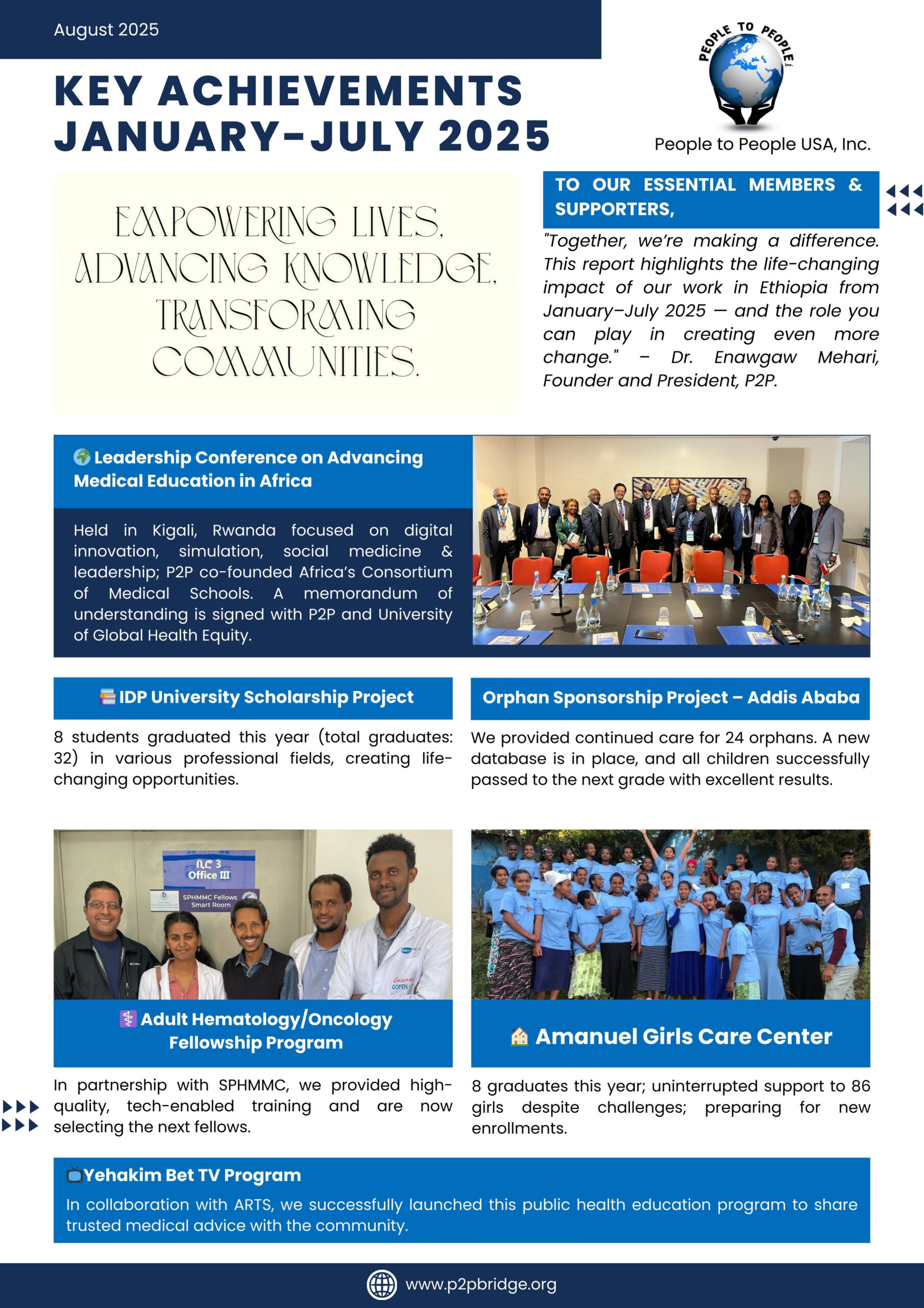 Your Support is Changing Lives – See How!